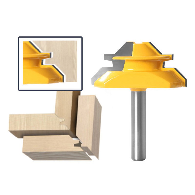 Dao phay mộng và mộng 45 độ